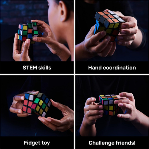 Cubo Rubiks Phantom 3x3 Tecnologico Sensor Termico / Diverti
