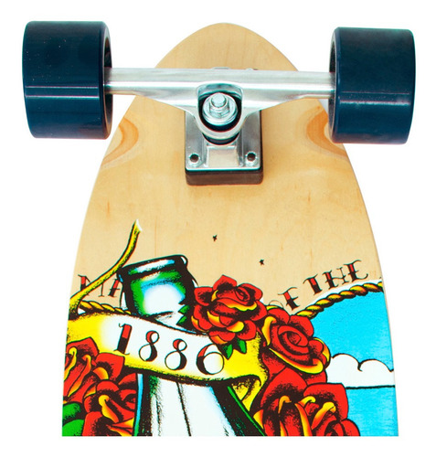 Skate Longboard Coca-cola - 1886