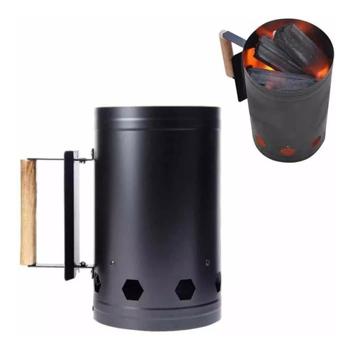 Imagen 2 de 2 de Chimenea Iniciador De Fuego Carbón - Wayu