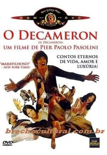 O Decameron - Dvd - Franco Citti - Ninetto Davoli - Pier Paolo Pasolini
