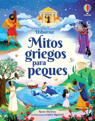 MITOS GRIEGOS PARA PEQUES - VARIOS, de Varios. Editorial USBORNE, tapa blanda en español