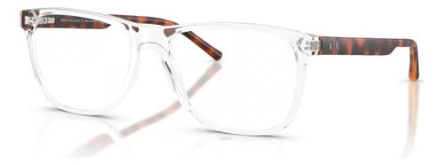 Lentes Anteojos De Vista Armazón Armani Exchange Ax3048 Color Havana Talle M