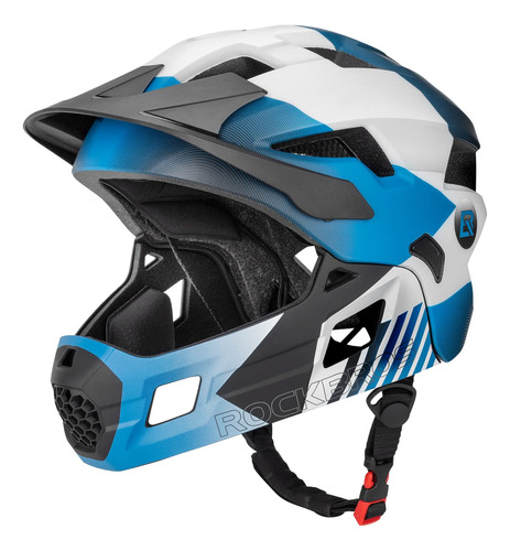 Rockbros Casco Infantil Ajustable Protección Total Para Bici