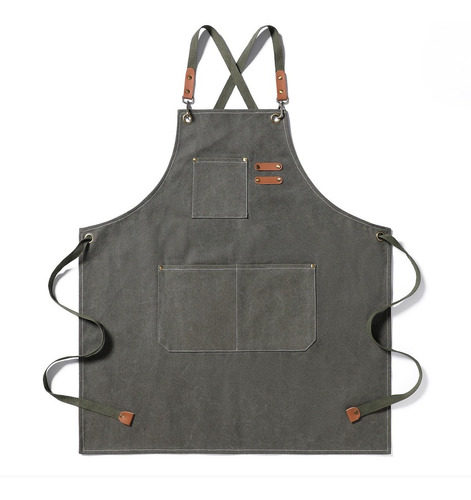 Mandil Delantal Cocina Chef-barberia-multiusos-unisex