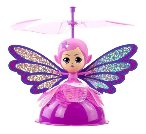 Hada Flotante En La Palma Fairy Wings Silverlit Flybotic