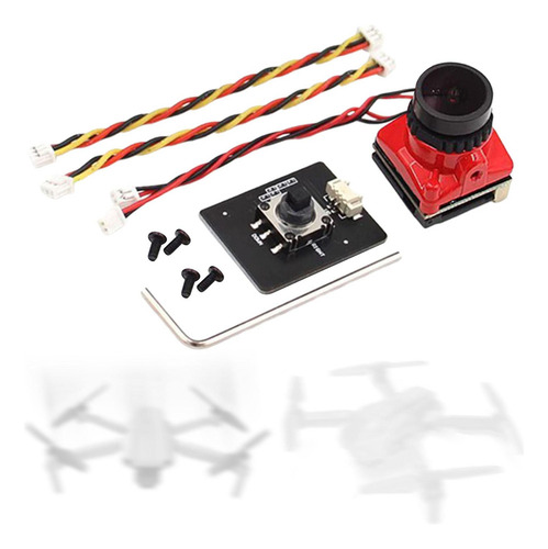 Cámara 1800tvl Fpv 1/1.8 Cámara Rts Ajustable Con Naranja