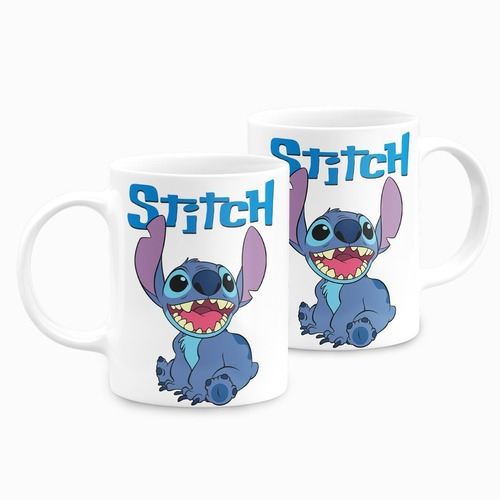 Caneca Cerâmica Stitch Alegria - Disney