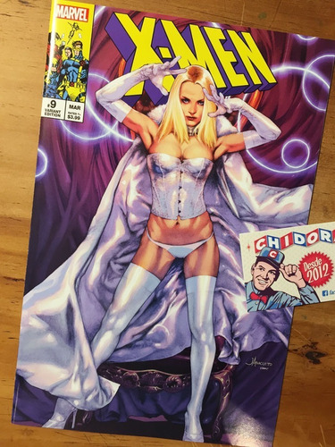 Comic - X-men #9 Anacleto Variant Emma Frost