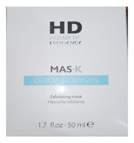 Mas K Detox & Oxygen 50ml Mascarilla Exfoliante 