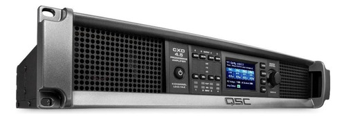 Qsc Cxd4.5 Amplificador 4 Canales A 1150w Color Negro y Gris Potencia de salida RMS 1150 W
