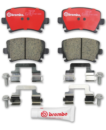 Balatas Pastillas Brembo Volkswagen Passat 06-08 Traseras