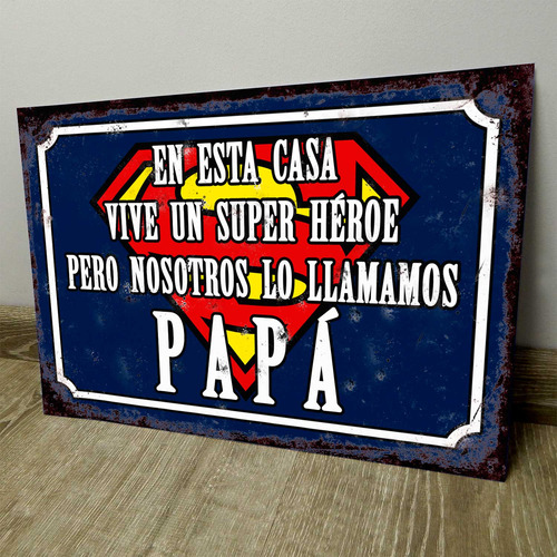 Chapa Retro Vintage Cartel Cuadro Decorativo Frases Cff102