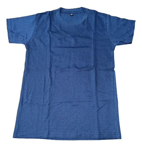 Remera Colegial Niño 100% Algodon Basica A7