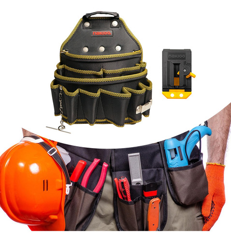 Tool De Ferramenta De Eletricista Bolsa De Ferramenta 27cm
