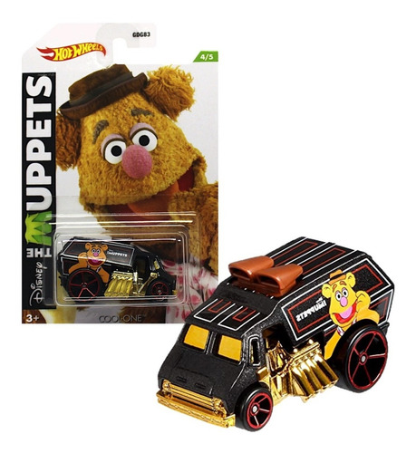 Cool One Gdg83 4/5 Hot Wheels The Muppets Disney 