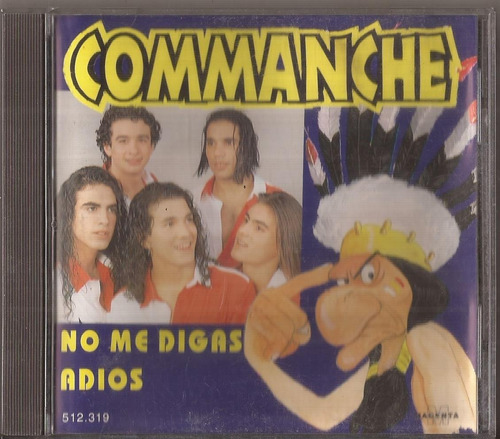 Commanche Cd No Me Digas Adios Cd Original 1994 Cumbia