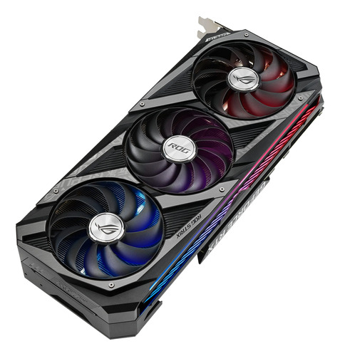 Placa de vídeo Nvidia Asus  ROG Strix GeForce RTX 30 Series RTX 3060 Ti ROG-STRIX-RTX3060TI-O8G-V2-GAMING OC Edition 8GB