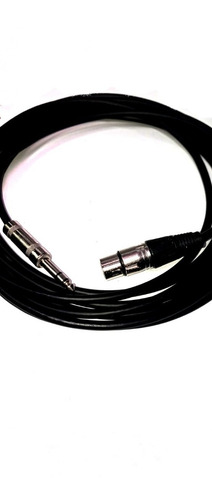 Cable Xlr Hembra A Plug 6.3 Balanceado De 6 Metros