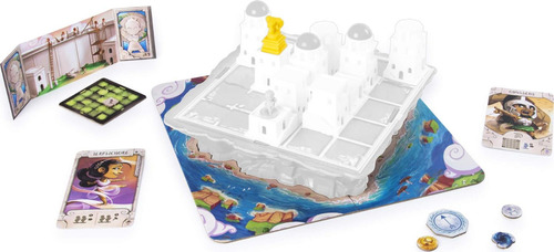 Santorini, Estrategia Juego De Mesa Familiar 2-4 Jugadores C
