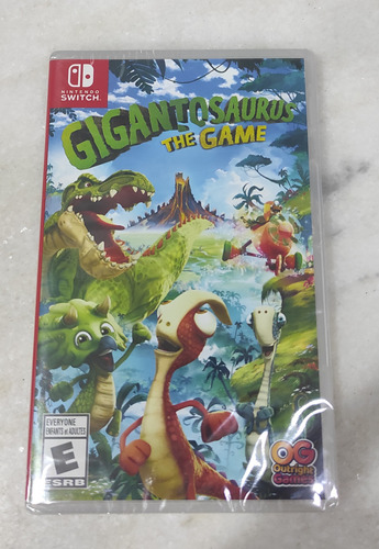 Video Juegos Nintendo Gigantosaurius Dinosaurio    Nuevo 