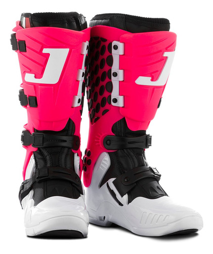 Bota Jett Motocross Articulada Trilha Impermeavel Neon