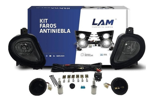 Kit Faro Auxiliar Para Chevrolet® Corsa Classic 1999/2011 