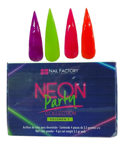 Colección Neón Party Nail Factory Vol 2