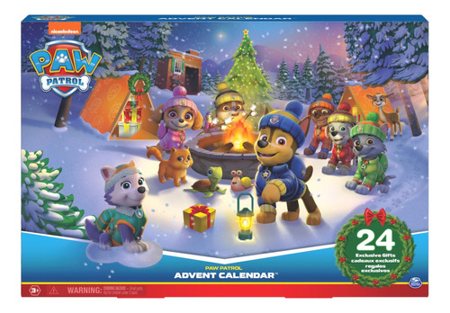 Paw Patrol 6063791 calendario de adviento con 24 juguetes sorpresa