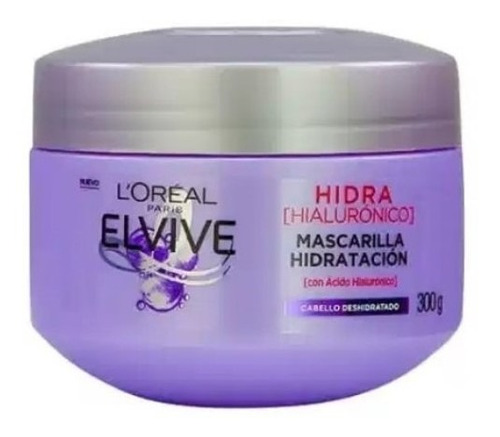 Imagen 1 de 6 de Crema Tratamiento Loreal Elvive Hidra Con Acido Hialuronico