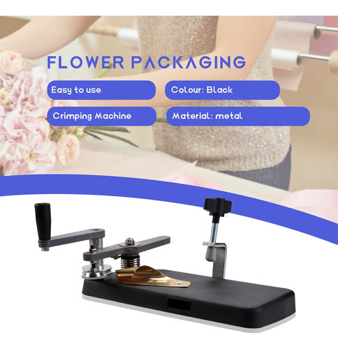 . Máquina For Prensar Flores, Papel Crepé Ondulado, También