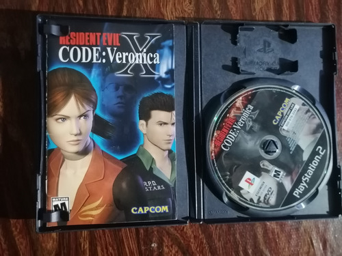Juego De Playstation 2 Resident Evil Code De V100 % Original (Usado)