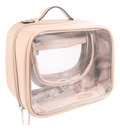 Pasnowfu Bolsa De Maquillaje Transparente, Bolsa De Cosmetic