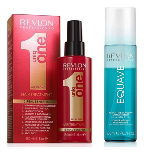 Revlon Uniq One Trat All In One 150ml + Equave 200ml