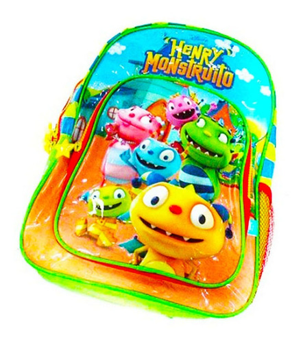 Mochila Henry El Monstruito Espalda 15 Pulgadas