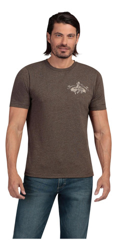 Playera Comfort Manga Corta Wrangler Hombre 085