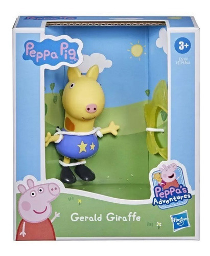 Brinquedo Miniatura Peppa Pig Hasbro F2179 Gerald Giraffe