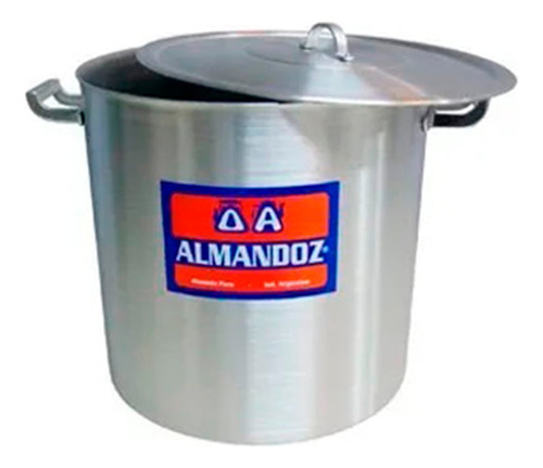Olla Gastronomica Nº 50 De Aluminio 100 Litros Almandoz