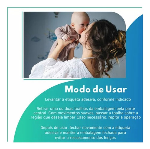 Lenço Umedecido Recém-nascido Personal Soft Protect Com 100u