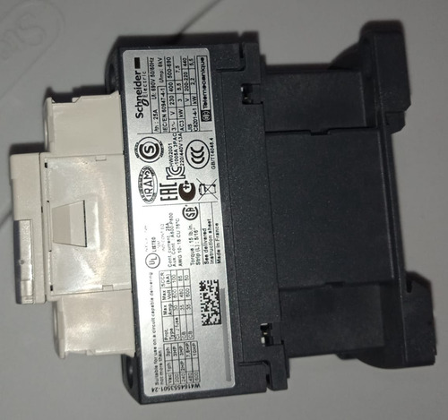 Contactor De 110v, Marca:schneider, Modelo:lc1d12f7 (Usado)