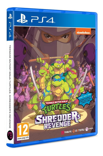 Teenage Mutant Ninja Turtles Shredder's Revenge Ps4 Físico