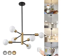 Comprar Lampara De Techo Colgantes Moderna Halogena Vintage 6 Luces Llampara Foco Lamparas Para Baño Lamparas Para Sala Lampara Colgante Lamparas Para Interiores Lampara Decorativa Lampara Fluorescente Led