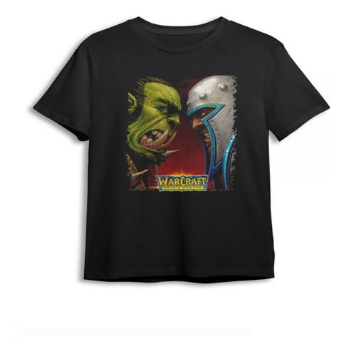 Polera Estampada Warcraft - Videojuego - Dtf