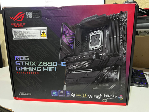 Placa Base Asus Rog Strix Z890-e Gaming Wifi Intel Lga 1851
