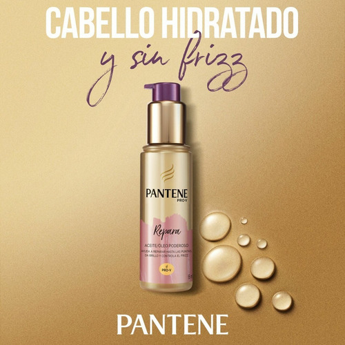 Óleo Pantene Pro-v Repara Aceite/oleo Poderoso 95ml
