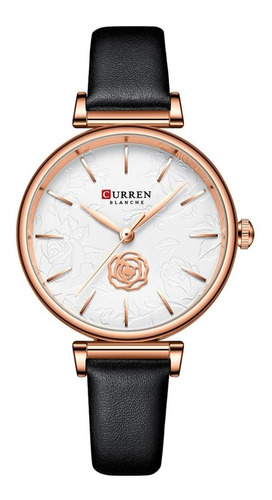  Reloj De Cuarzo Para Damas Marca Curren Modelo 9078 De Lujo