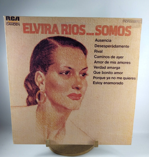Lp  Elvira Rios - Somos   -  Sonero Colombia