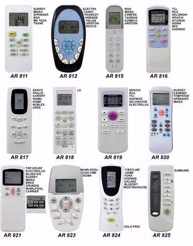 Control Remoto Aire Acondicionado Rg35b/bge Rg35b Bge Rg35a3
