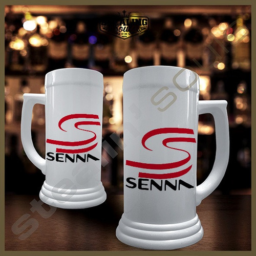 Chopp Plastico Cerveza | Formula 1 #012 | F1 Ayrton Senna