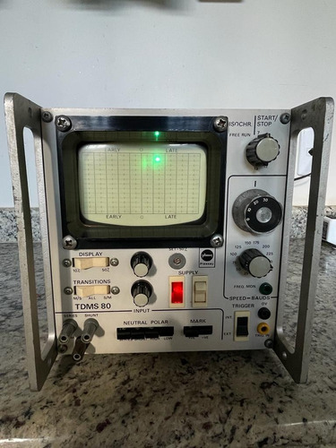 Osciloscópio De Velocidade Plessey Tdms 80 (Usado)