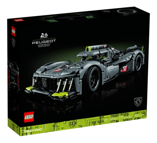 Lego Technic Peugeot Le Mans Hybrid 42156
